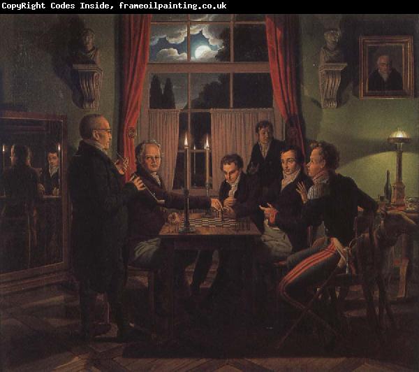 Johann Erdmann Hummel The Chess Game
